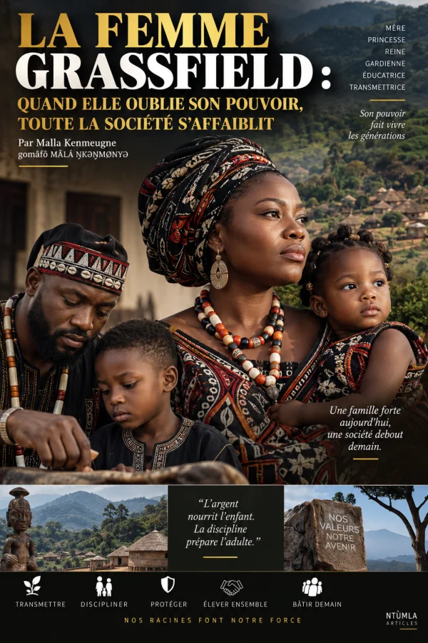 LA FEMME GRASSFIELD : QUAND ELLE OUBLIE SON POUVOIR, TOUTE LA SOCIÉTÉ S’AFFAIBLIT